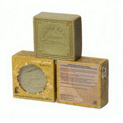 Мыло алеппское Оливковое "Ромашка и экстракт лечебных трав", 150 гр. (ТМ Клеопатра)